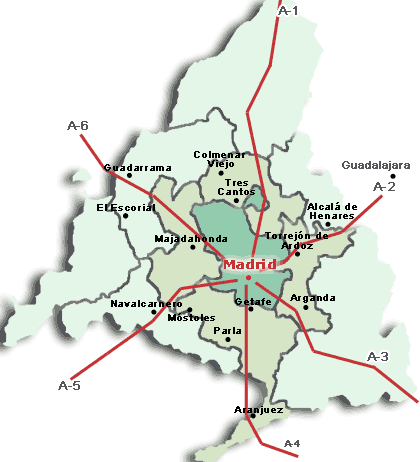 Madrid y zona centro